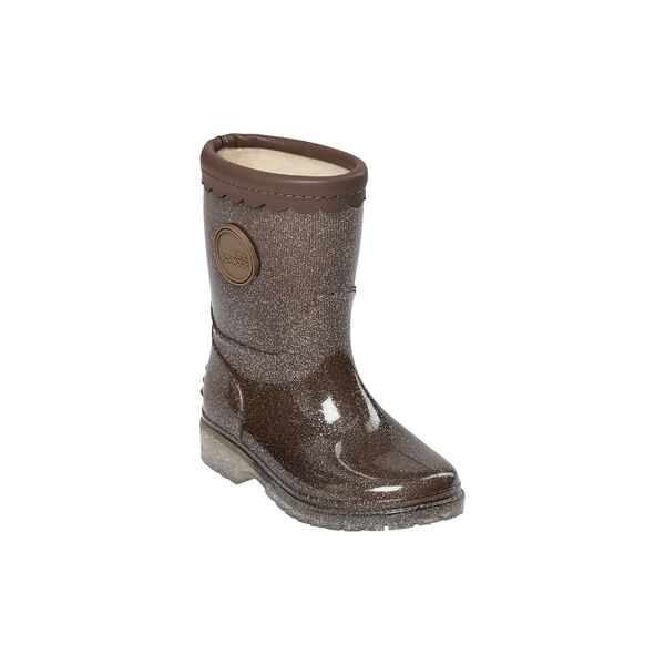 MellyKB Rubber Boot w. Lining, dark brown, Sofie Schnoor