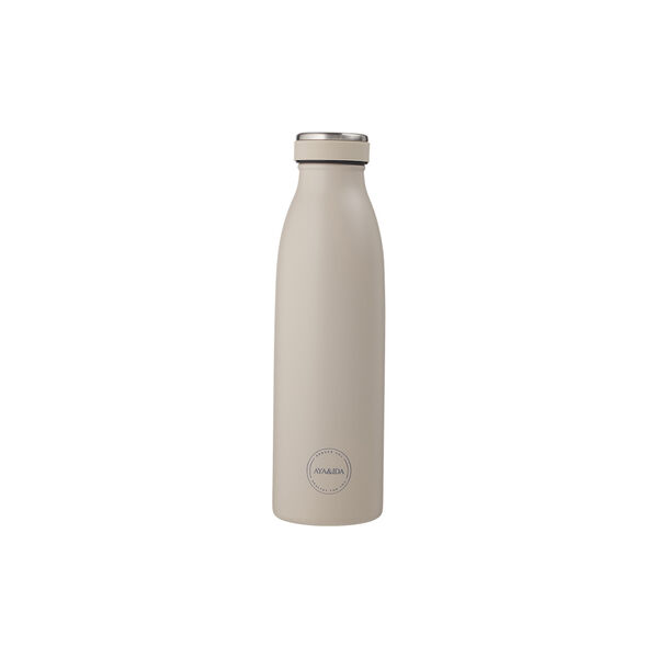 Drinking bottle, cream beige, AYA&IDA