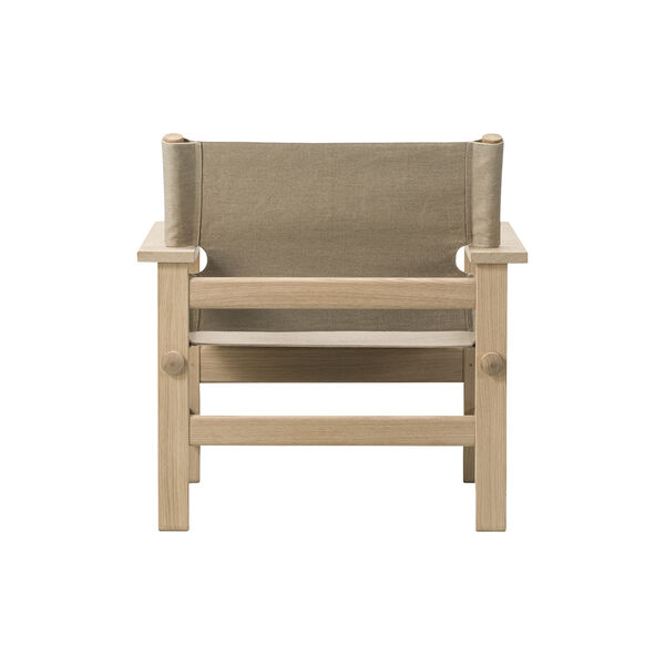 The Canvas Chair, soap treated oak/canvas, Fredericia Furniture