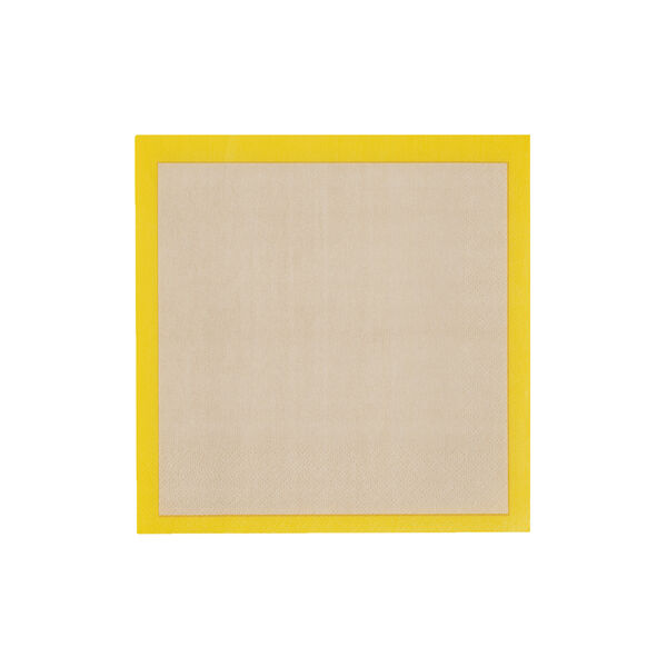 Play napkin, beige/yellow, Iittala