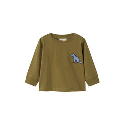 Tad B LS T-shirt, dino patch, MarMar Copenhagen