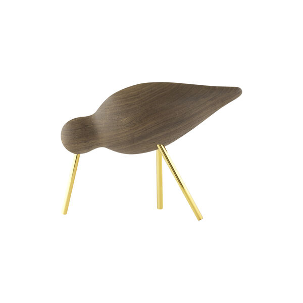Shorebird Medium, walnut/brass Shorebird Medium, walnut/brass, Normann Copenhagen