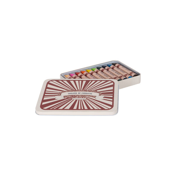 Crayons Bees Wax 10 pcs., multi colour, Konges Sl&oslash;jd