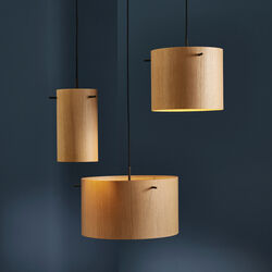 FM1954 Veneer Pendant, oak, FRANDSEN