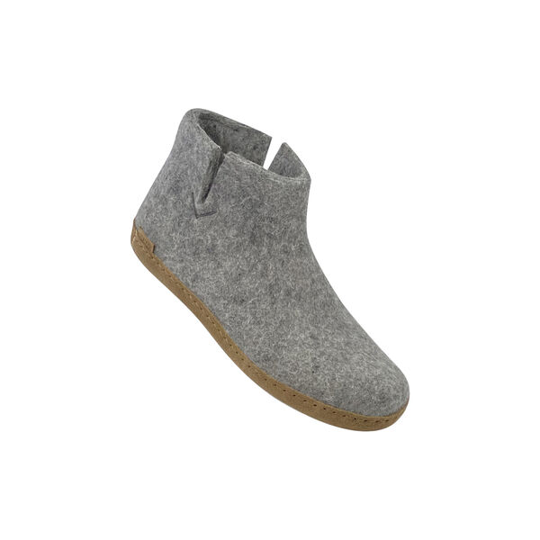 Felt Ankle Shoe, grey, Glerups