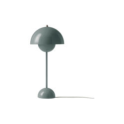 Flowerpot VP3 Table Lamp, stone blue, &Tradition
