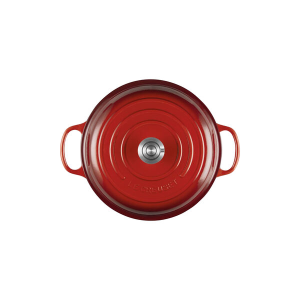 Signature Round Braiser | 30 cm | Cerise, Le Creuset