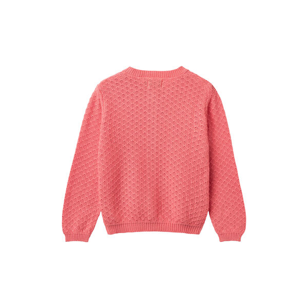 Knit Cardigan Magnella, coral, Wheat