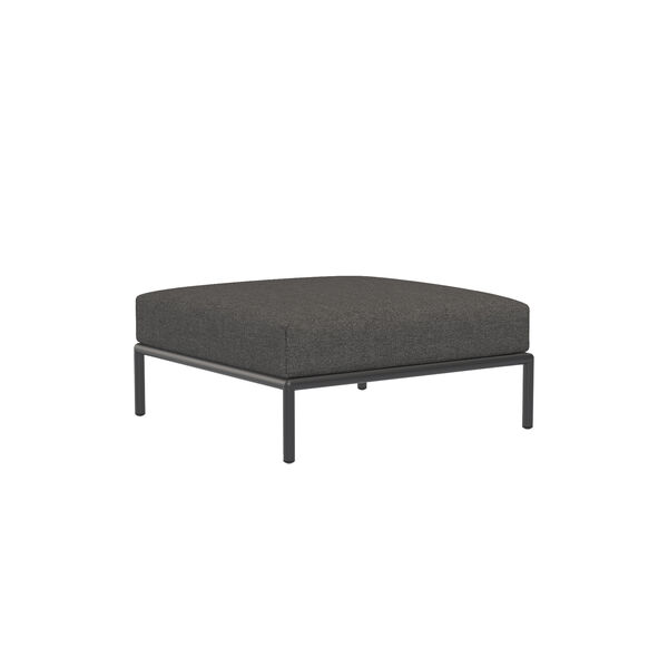 LEVEL2 Ottoman, Basic dark grey, HOUE