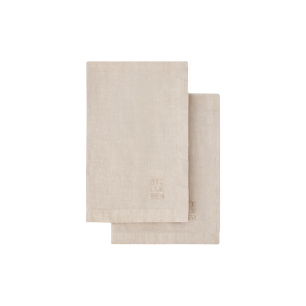 Table Napkin 2 pcs, sand, Stilleben