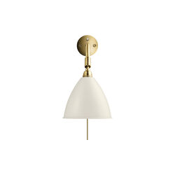 Bestlite BL7 Wall Lamp, soft white semi matt/brass, GUBI