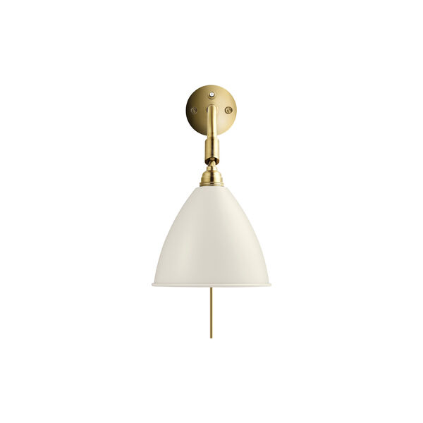 Bestlite BL7 Wall Lamp, soft white semi matt/brass, GUBI
