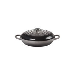 Signature cast iron buffet pot 30 cm, flint, Le Creuset