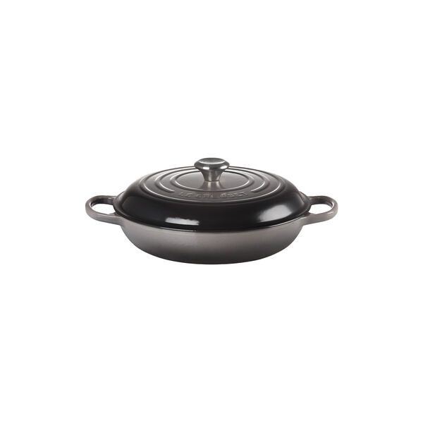 Signature cast iron buffet pot 30 cm, flint, Le Creuset