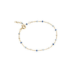 Lola Bracelet, gold/marine, ENAMEL Copenhagen