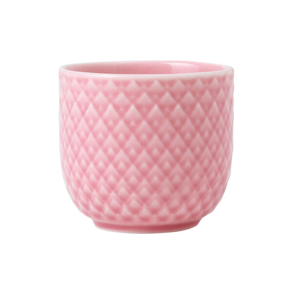 Rhombe Color Egg Cup, rose, Lyngby Porcelæn