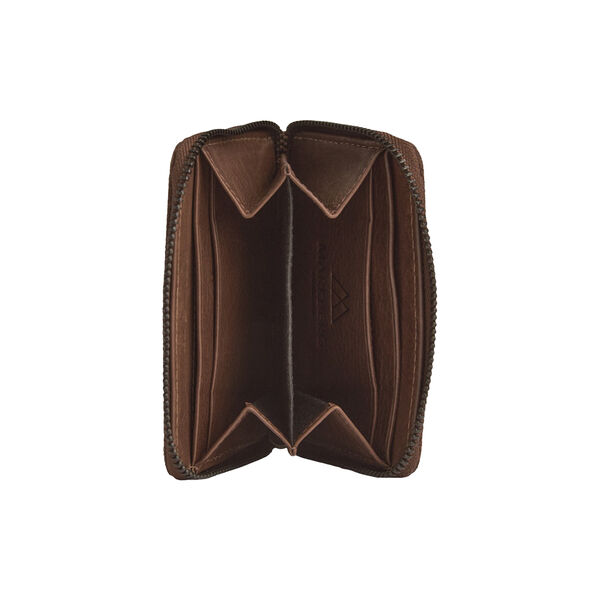 SelmaMBG Wallet Suede, dark brown, Markberg