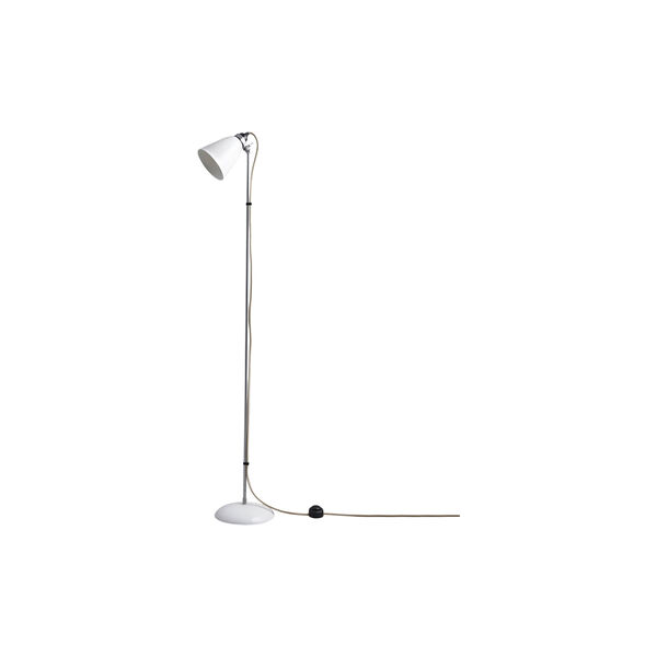 Hector Medium Dome Floor Light, natural white, Original BTC