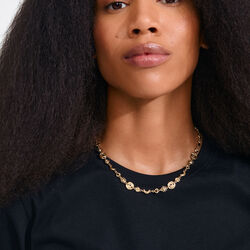 MISHA necklace, gold plated, Pilgrim