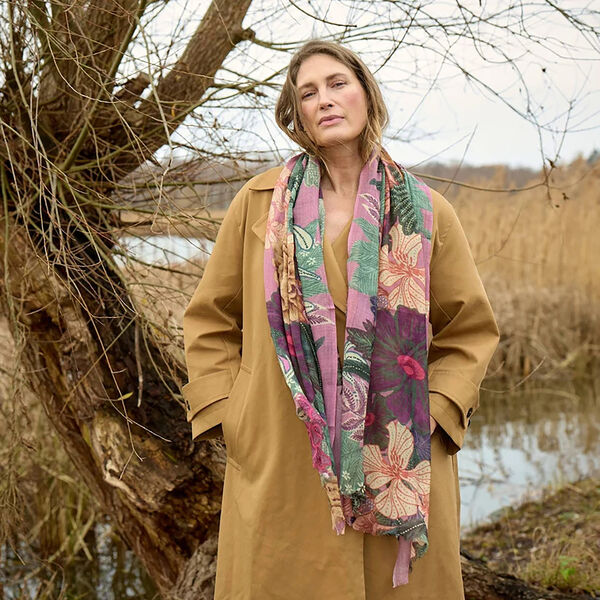 BOUQUET Scarf, rose, Bella Ballou