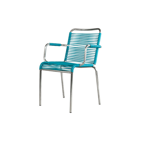 Mya Outdoor Chair with Armrests, turquo Mya Outdoor Chair with Armrests, turquo, FIAM