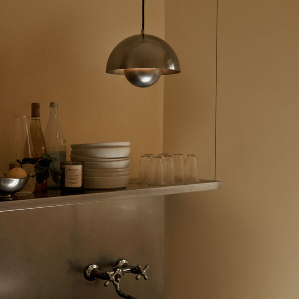 Flowerpot VP1 | 100Y | Anniversary Edition| Pewter | Pendant, &Tradition