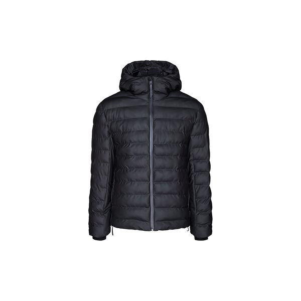 Trekker Hooded Jacket, black Trekker Hooded Jacket, black, Rains