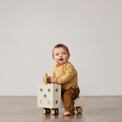 Tiny Ride, sand grey/honey yellow, MODU