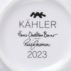 Hammersh&oslash;i Christmas Mugs 2021 & 2023 set, K&auml;hler