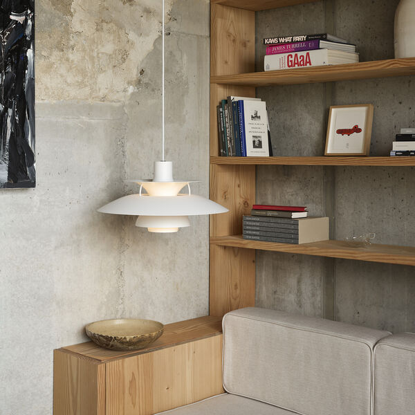 PH 5 Monochrome Pendant, monochrome pale blush PH 5 Monochrome Pendant, monochrome pale blush, Louis Poulsen