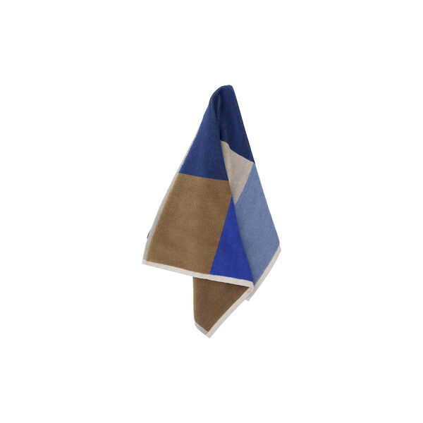 Colour Block Towel, blue, S&ouml;dahl