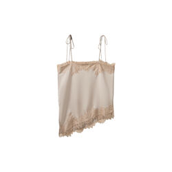 VIRASW LACE DETAILED TOP, feather gray, Sofie Schnoor