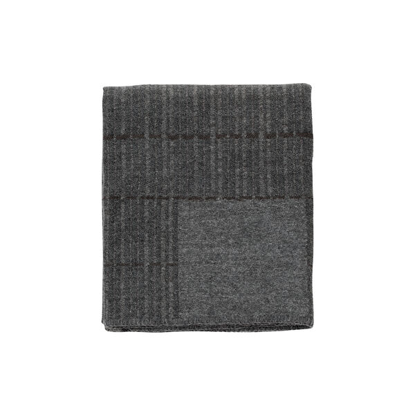Grid Throw, dark grey, Fredericia Furniture