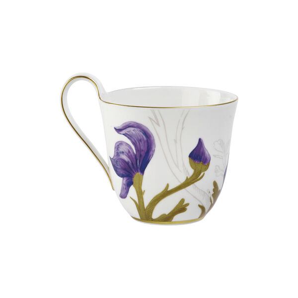 Flora High Handle Cup, pansy, Royal Copenhagen