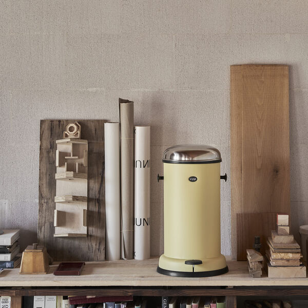 VIPP15 Pedal Bin, Marie's Yellow, Vipp