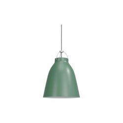 Caravaggio Matt P2 Pendant, patina green, Fritz Hansen