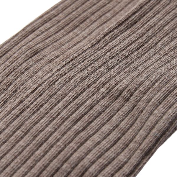 BEATHASW KNEE SOCK x 2, camel melange, Sofie Schnoor