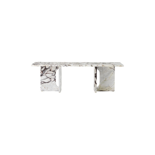 Androgyne Lounge Table | Calacatta Viola, Audo Copenhagen