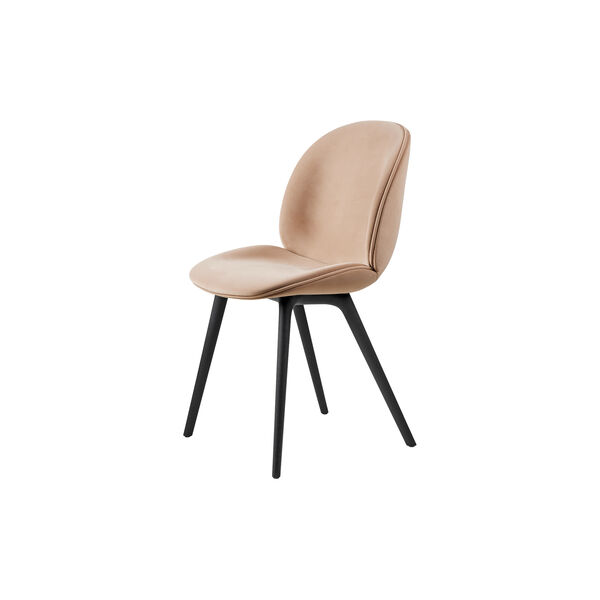 Beetle Dining Chair Fully Upholstered, Sunday 034/black, GUBI