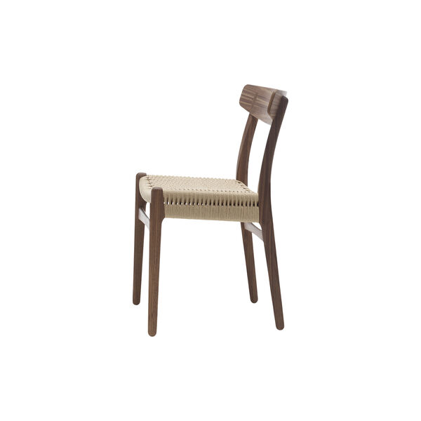 CH23 Dining Chair, oiled walnut/natural, Carl Hansen & Søn