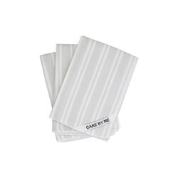 Pure Wash Cloth, white/grey, CARE BY ME