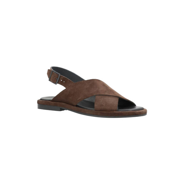 ONRY Strap SO Flat sandals, chocolat, phenumb copenhagen