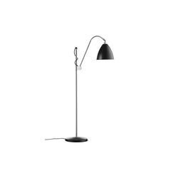 Bestlite BL3 M Floor Lamp, black semi matt/chrome, GUBI