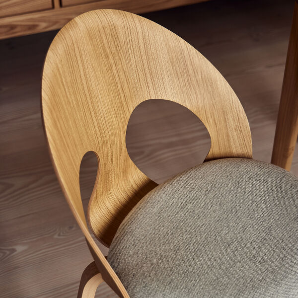 VL1100 Eye Chair, Re-wool 0198/oak, VERMUND