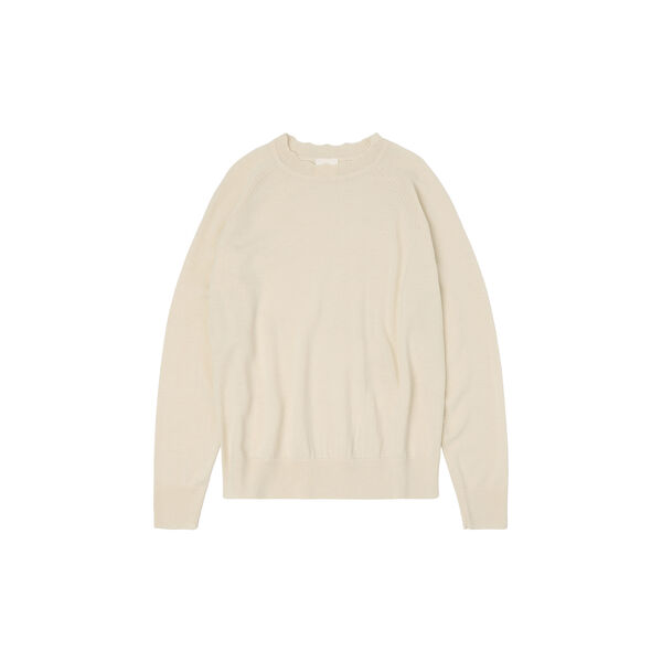 Thin Sweater, ecru Thin Sweater, ecru, FUB
