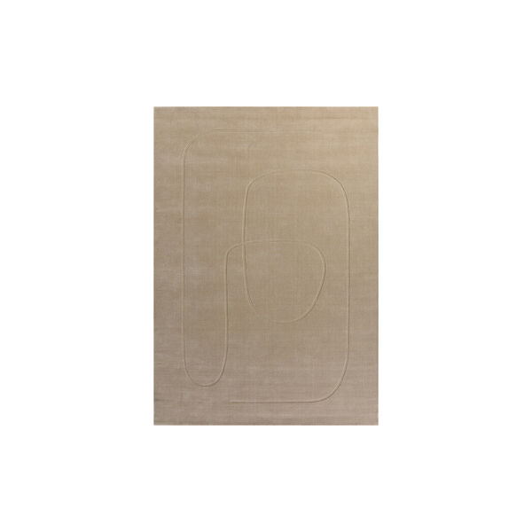 Cursive Expanse Rug, beige, Linie Design