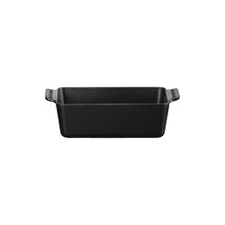 Cast iron loaf pan 23 cm, matte black, Le Creuset