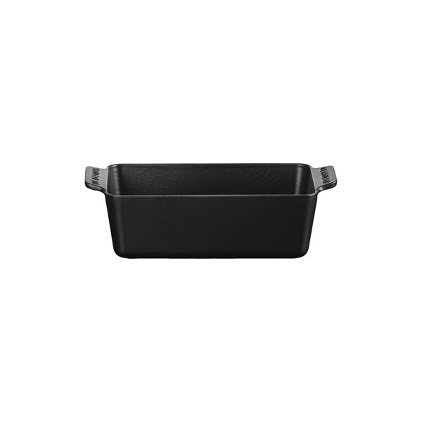 Cast iron loaf pan 23 cm, matte black, Le Creuset
