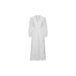 Umi Long Cotton Dress, white, Americandreams