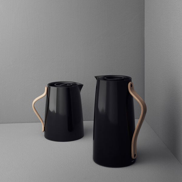 Emma Coffee Vacuum Jug, black, Stelton